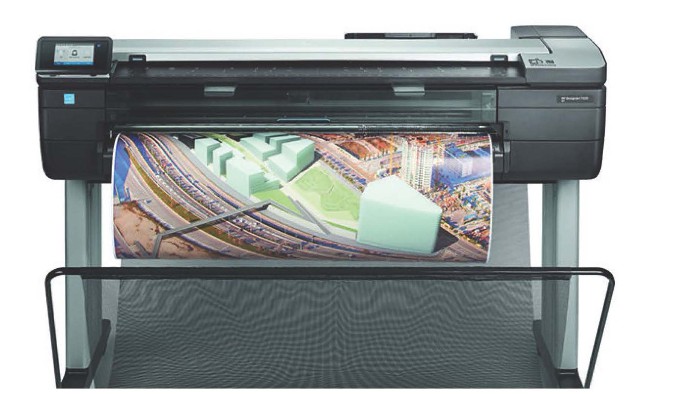 HP Designjet T830, printer large format bagi perancang bangun , Edisi 76 -  Print Media